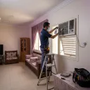 The window