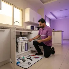 فلاتر وتحلية المياه — ماء بيتك بيد فني معتمد