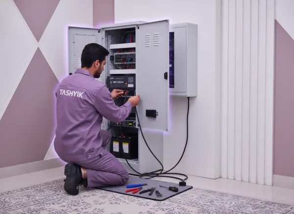 Serbisyo Pag-install ng UPS o regulator ng boltahe