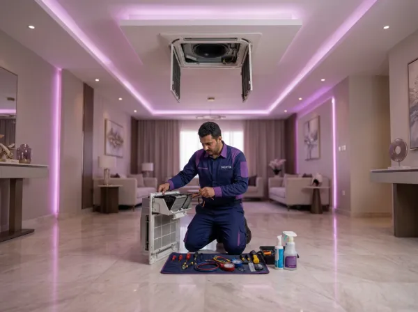 Serbisyo Nakatagong routine maintenance (isang pagbisita)