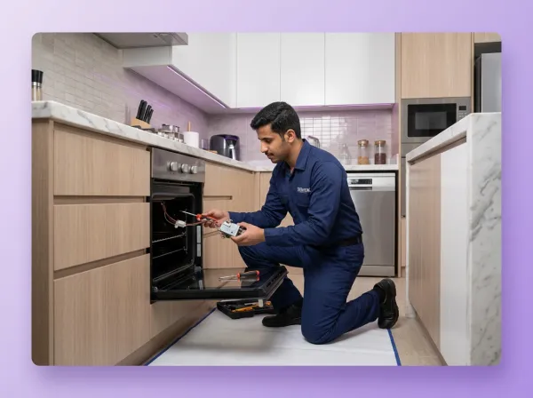 Serbisyo Pagpapalit ng thermostat ng oven