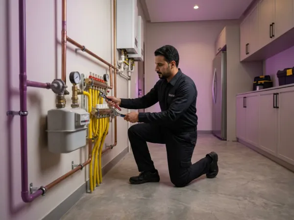 Central gas system installation service