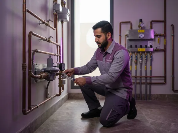 Central gas system maintenance service