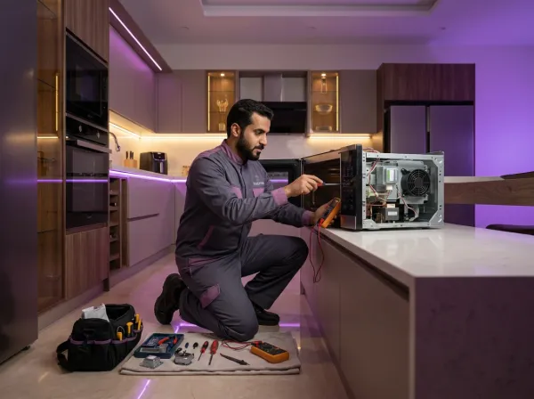 Serbisyo Pagpapanatili ng microwave