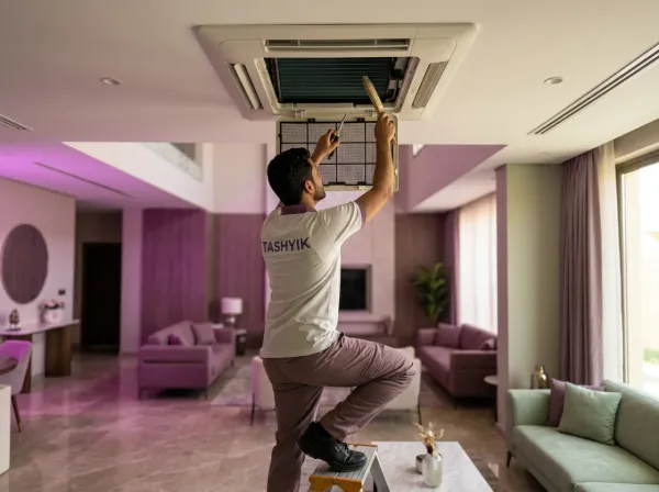 Serbisyo Nakatagong air conditioner wash