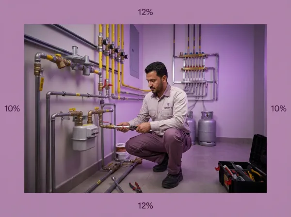 Central gas networks LPG service