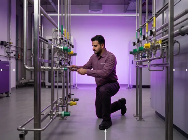 Medical gas networks service