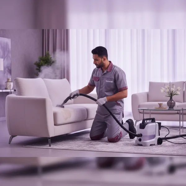 Layanan Pembersihan sofa dengan uap