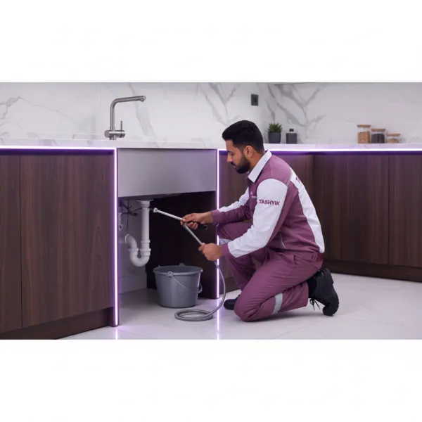 clogged or slow-draining kitchen sink service