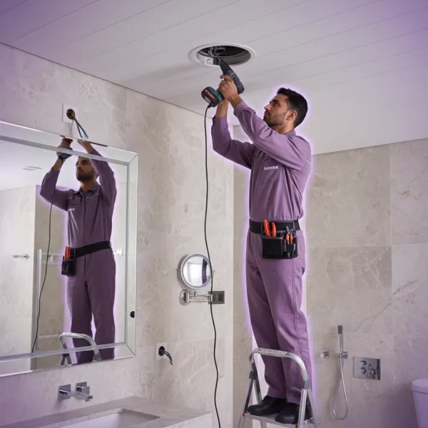 Bathroom extractor fan installation service