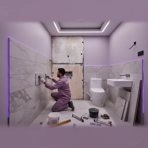 Complete bathroom renovation (up to 6 m²) service