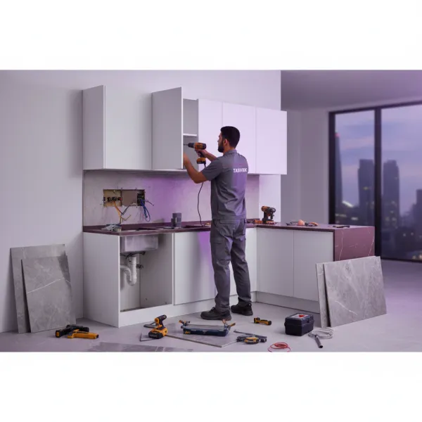 Complete kitchen renovation (up to 12 m²) service