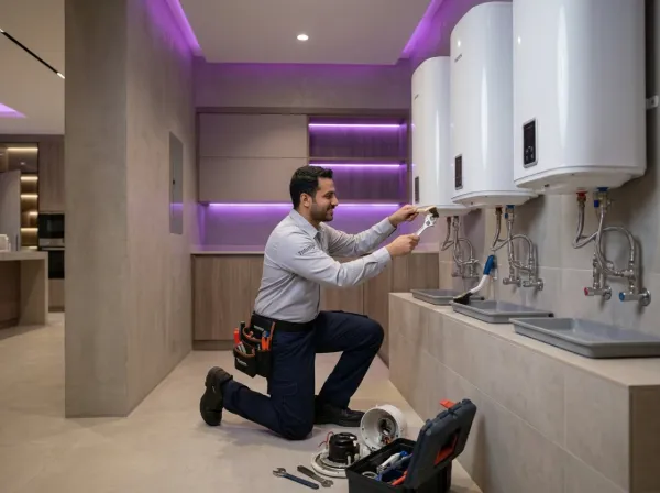 Maintenance package for 3 water heaters service