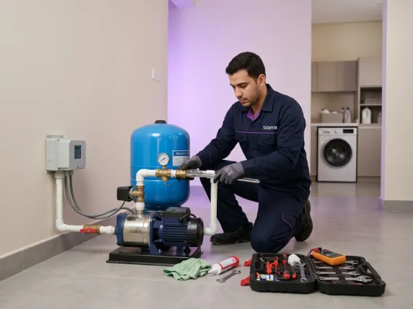 Water pump and pressure system maintenance package service