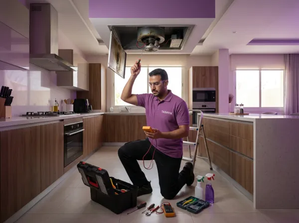 The extractor fan isn't working or making noise — Diagnosis and Repair service
